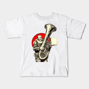 Tuba player music Kids T-Shirt